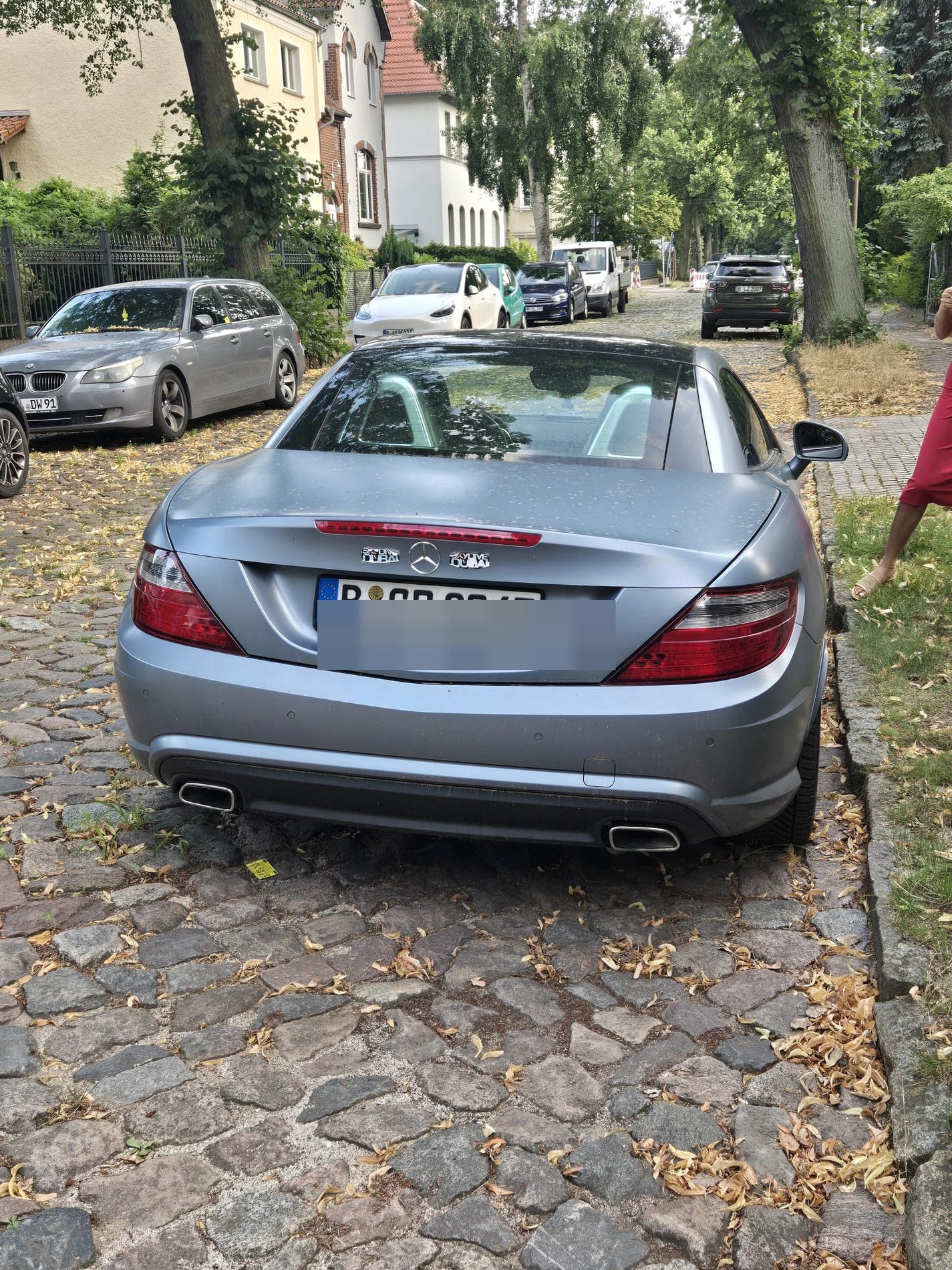 Mercedes-Benz SLK 250 Heckansicht