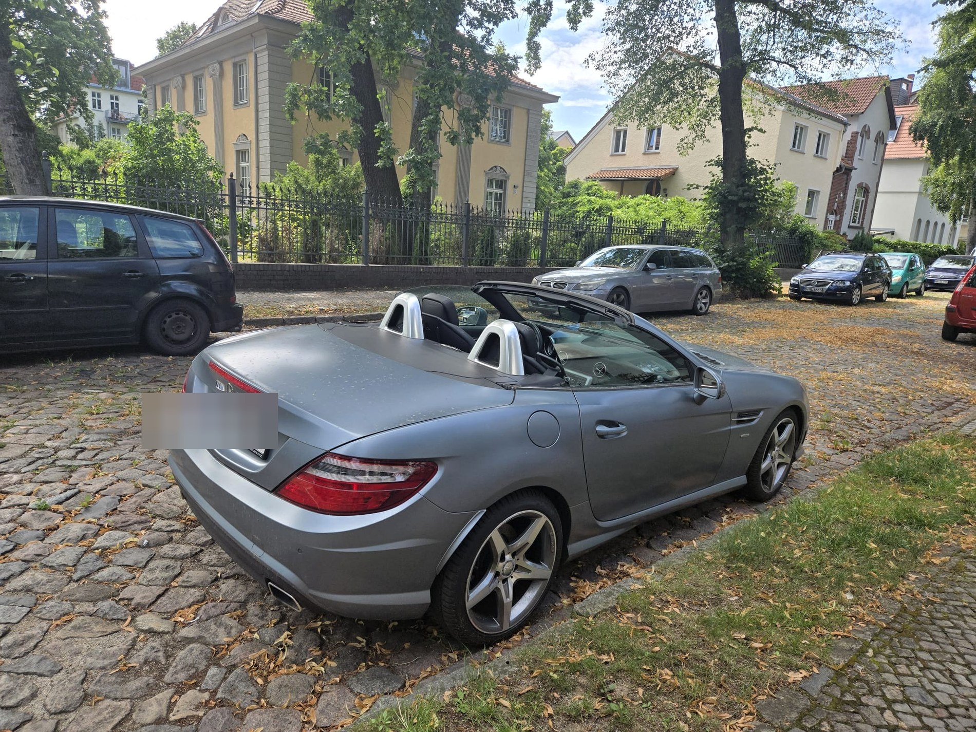 Mercedes-Benz SLK 250 als offener Roadster